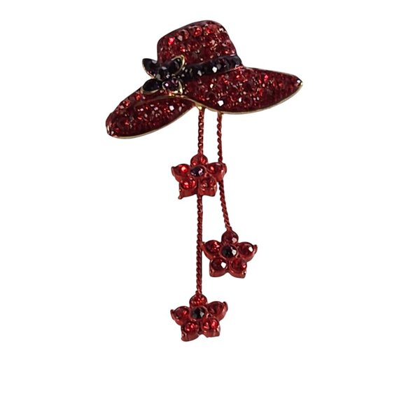 Vintage Crystal Hat Pin - Picture 4 of 6